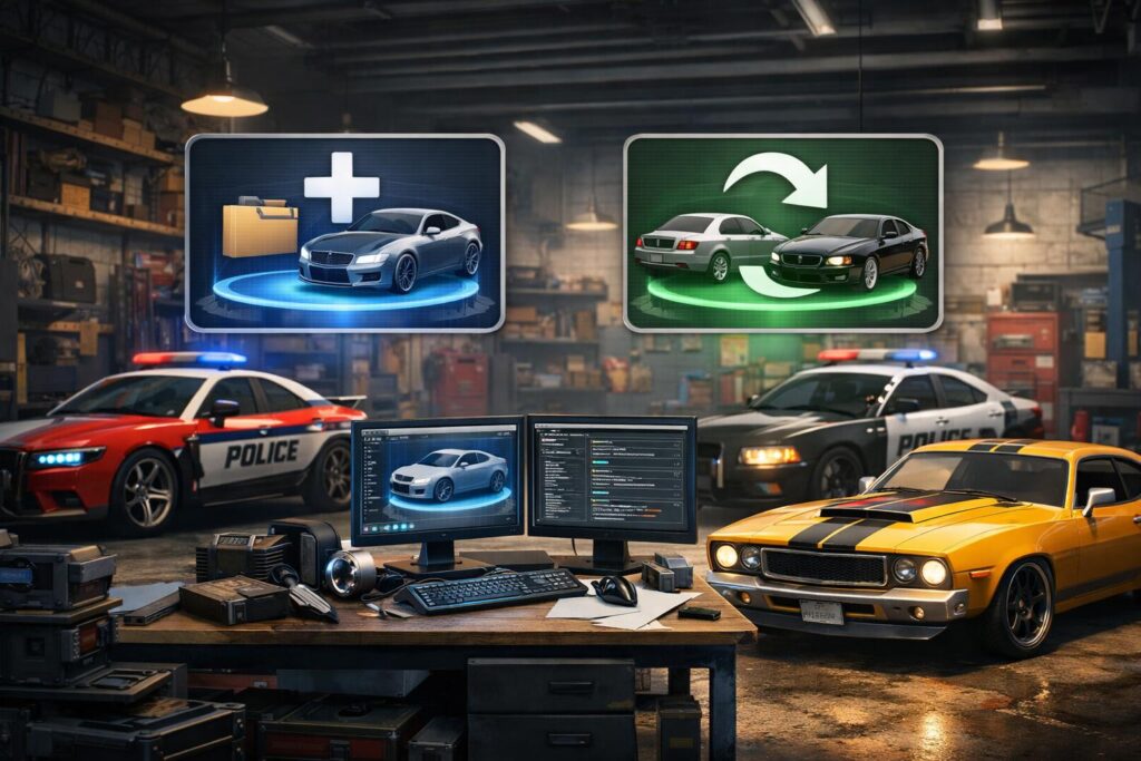 FiveM Add-On Vehicles vs. Replace Vehicles: Which Is Better for Your Server?