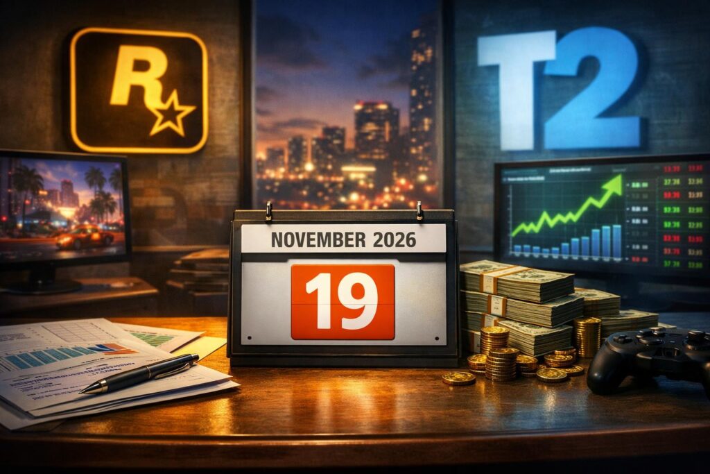 GTA VI’s November 2026 Release Moves Rockstar’s Biggest Launch Into Take-Two’s Next Fiscal Year