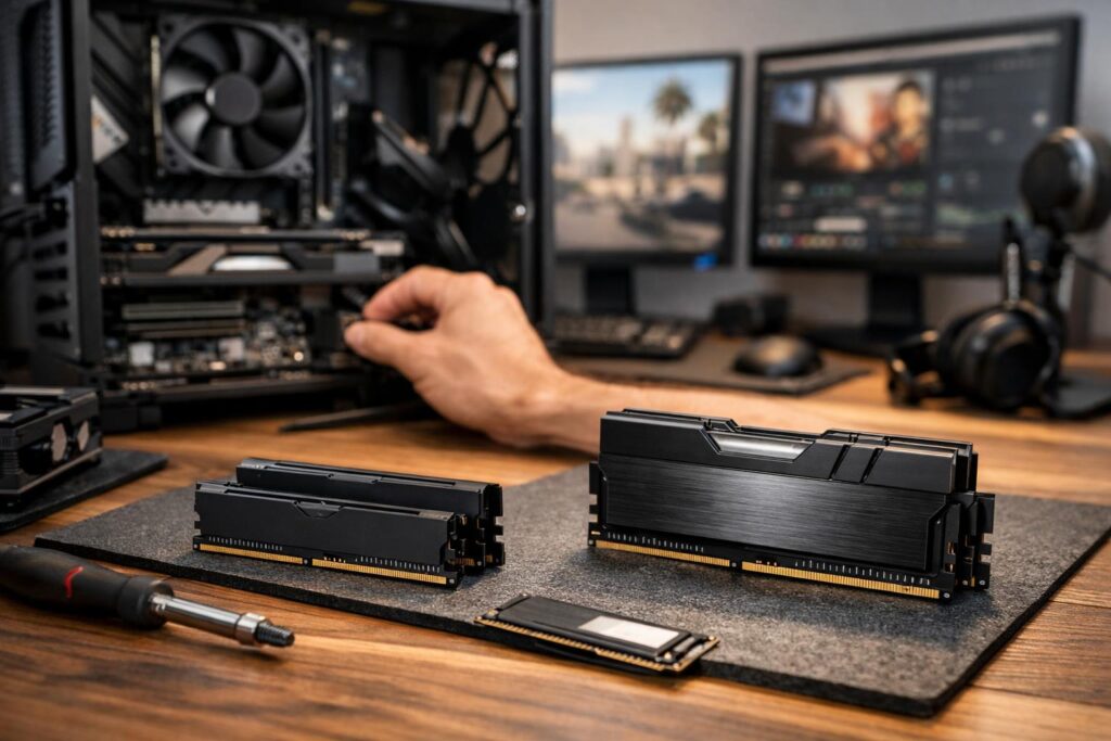 How Much RAM Should a GTA VI Gaming PC Have? 16 GB vs. 32 GB Explained