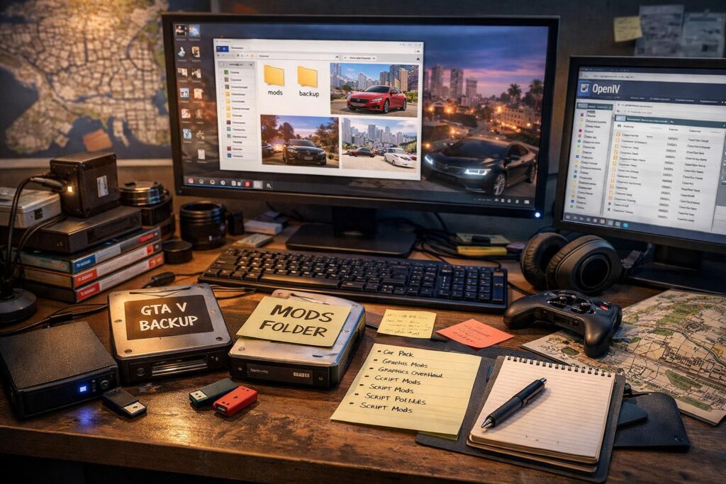 How to Organize GTA V Mods So You Can Update, Test, and Roll Back Safely