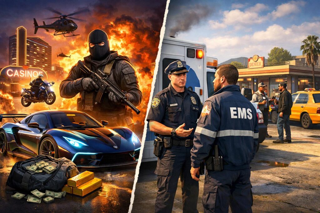 GTA Online vs FiveM Roleplay: Which GTA Experience Fits You?