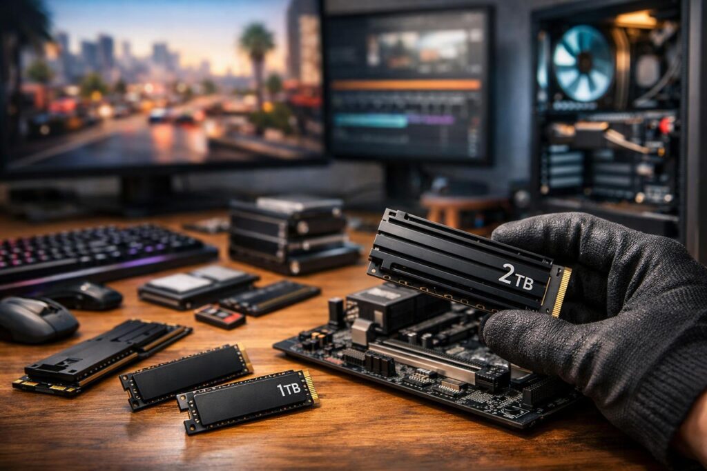 GTA VI Storage Planning: Is 1 TB Enough for GTA VI, FiveM, and Mods?